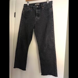 Levi’s Wedgie Straight Jeans (Gray) Size: W 31 L 26